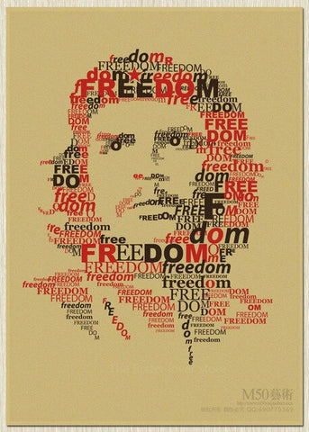 Affiche "Che Guevara Biography" liberté