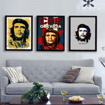 Tableau huile Che guevara (5 tableaux)