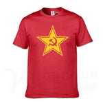 Tshirt faucille marteau étoile rouge