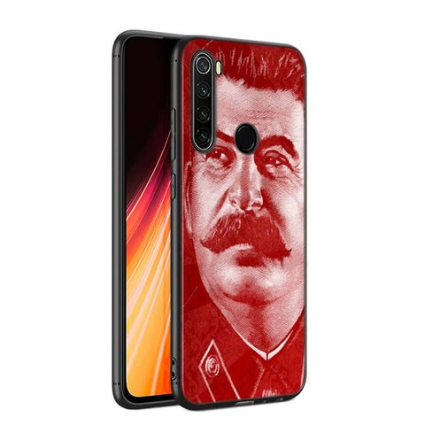 Coque en silicone XIAOMI Staline portrait rouge