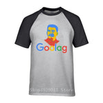 Tshirt goolag google gris et noir